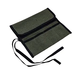 Pockets Design Hanging Tool Storage Bag Convenient Storage Reliable Construction Roll Up Pouch Wrench Organizer
