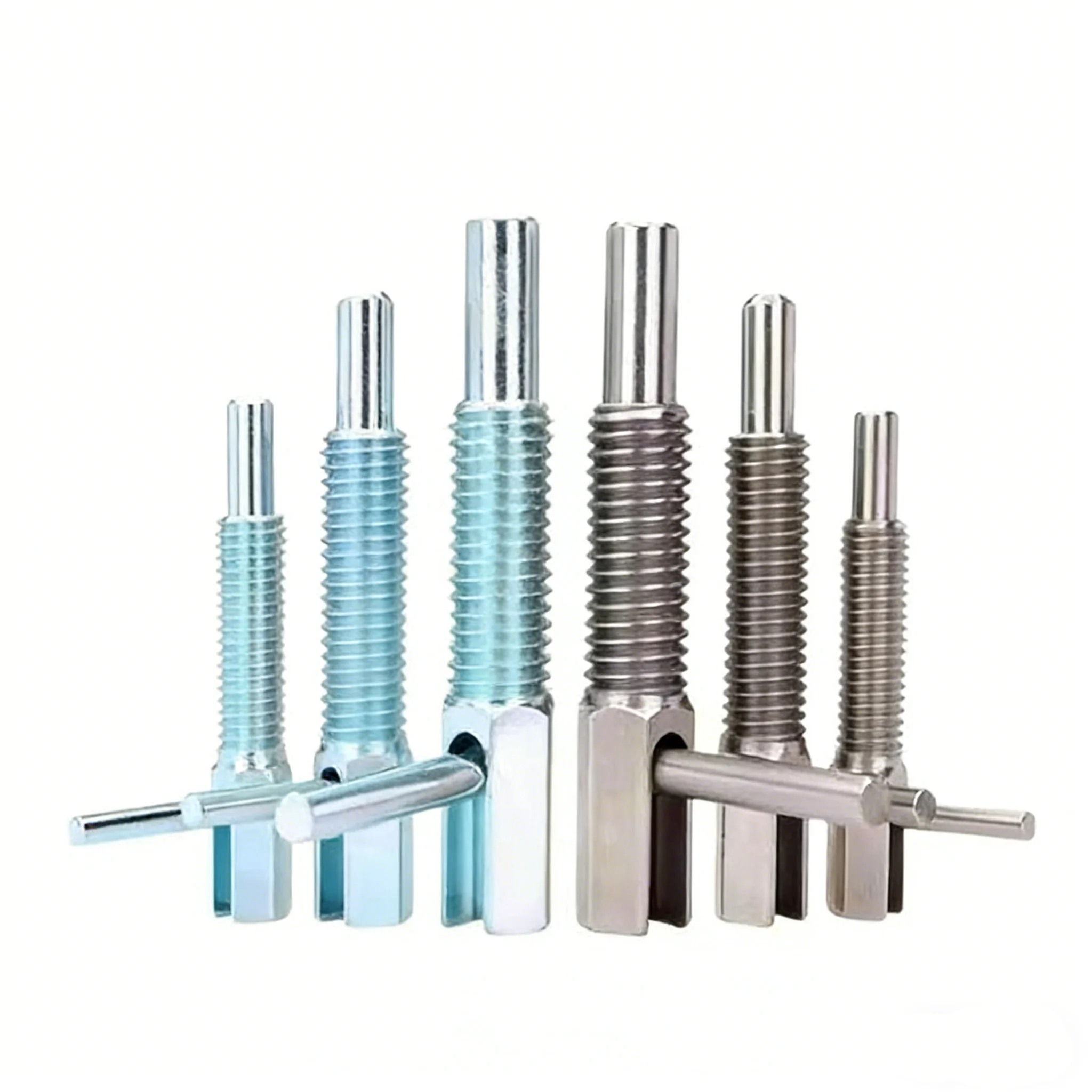 Stainless Steel/Carbon Steel Indexing Plungers Spring Plunger Lever Type Coarse Thread  M6 M8 M10 M12 M16 in stock