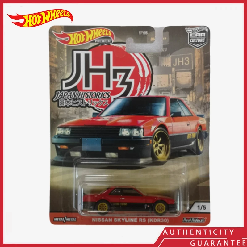 

[В наличии] HOT WHEELS оригинальный JH3 CAR CULTURE Япония историка NISSAN SKYLINE RS KDR30 готовый автомобиль товары модель игрушка