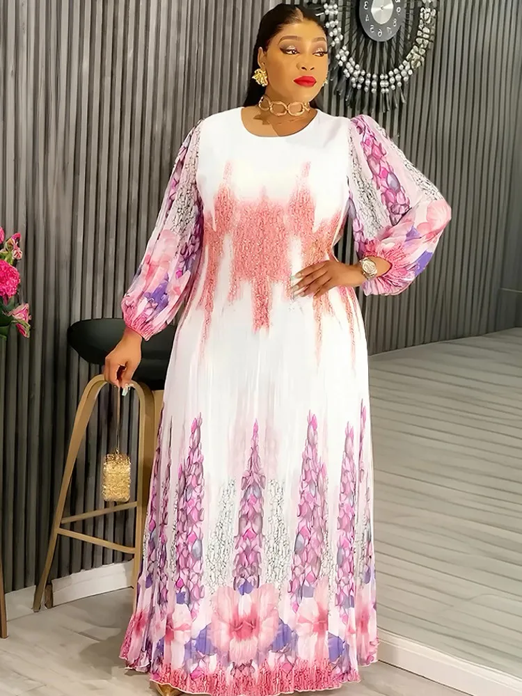 

Африканские платья для женщин, элегантное свадебное мусульманское модное абайя, дашики, халат, кафтан, длинное платье макси, турецкая Африка, новинка 2023 года