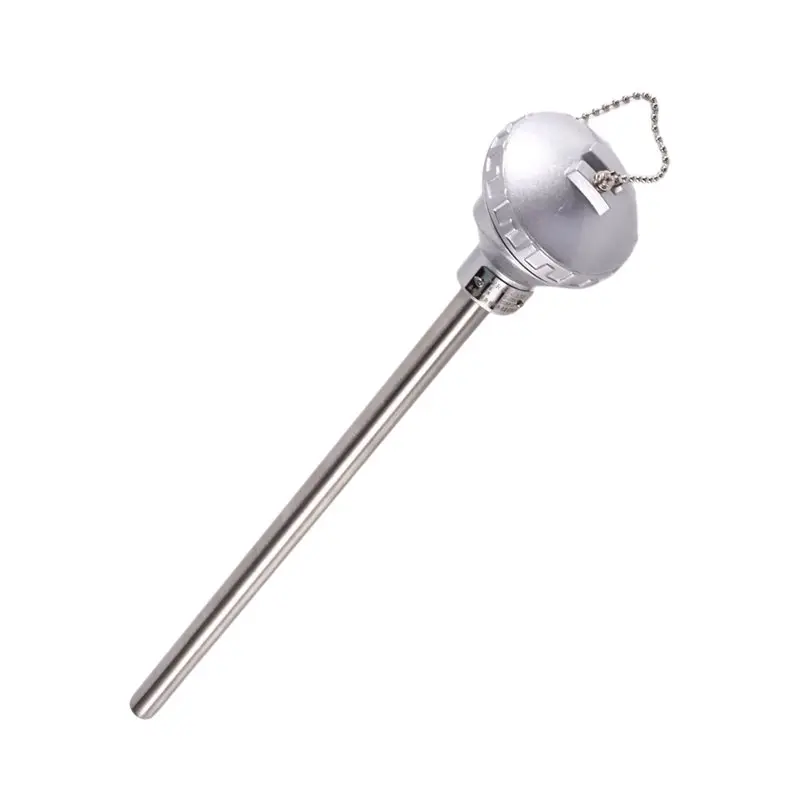 FTS WRN-130 K-Type Stainless Steel Thermocouple Temperature Sensor Measurement Probe For Annealing Furnace