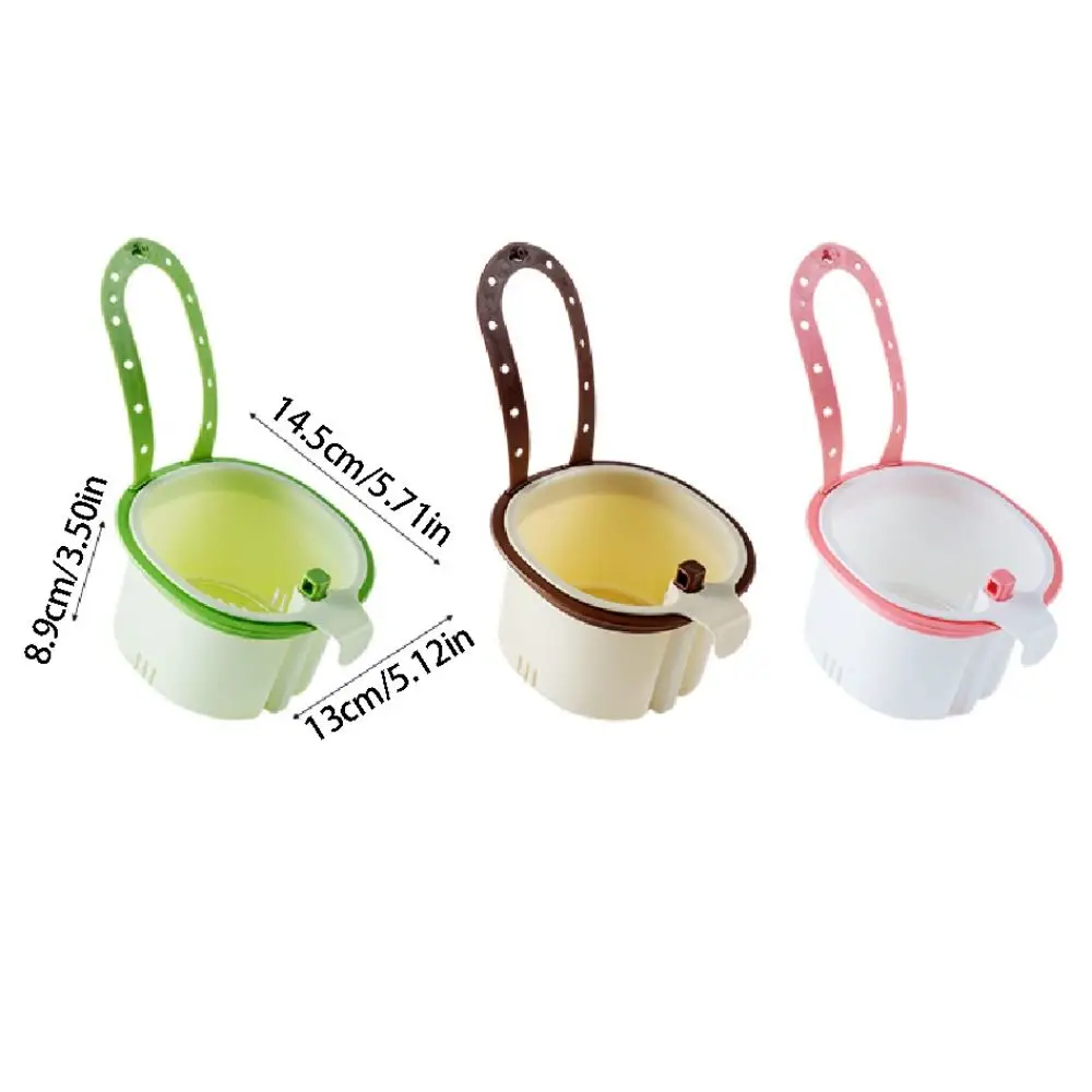 Panier de crépine suspendu pour évier créatif, séparateur de résidus alimentaires détachable sans poinçon, autonettoyant, vidange rapide