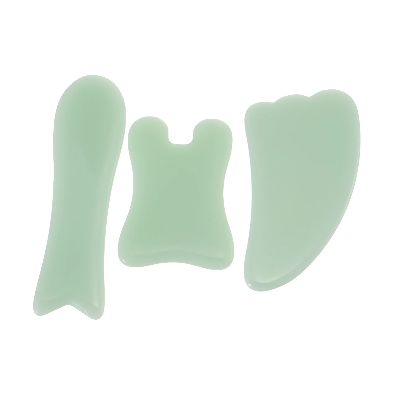 

3 Pcs Sha Massage Board Scraping Tool for Face Body Physical Therapy Massage Board Facial Skincare Massaging Aid