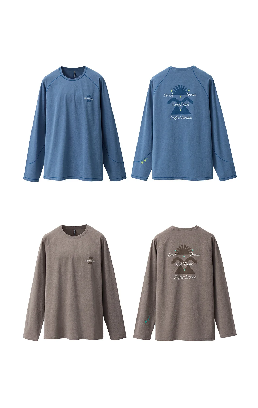 Herren Leichtgewichts-Laufshirt mit Schnelltrocknungsfunktion - Atmungsaktives Langarm-Sportshirt mit Rückenaufdruck, Outdoor-Sportoberteil für den Herbst – Detail 11
