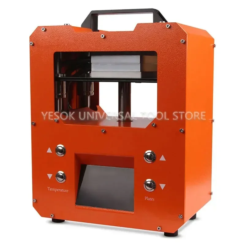 Small semi-automatic hot press rosin machine clamp plate heating hydraulic high-temperature extraction resin hot press machine