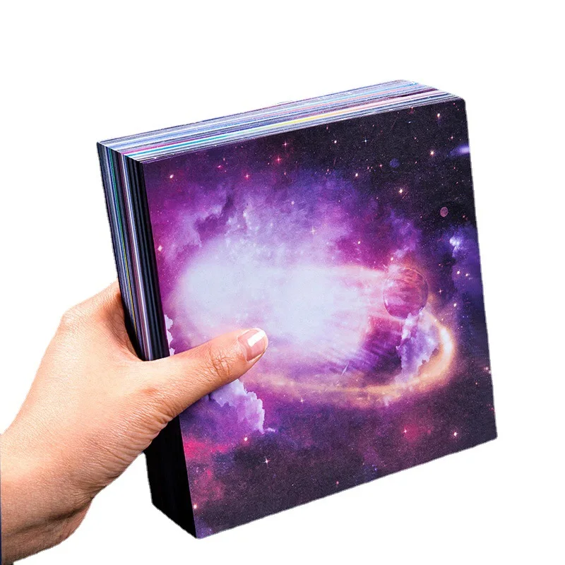 50 Sheets Origami Paper Stars Children DIY Hand Craft Origami Lucky Star Paper Folding Handmade for Gift Decorations Arts Crafts image 6