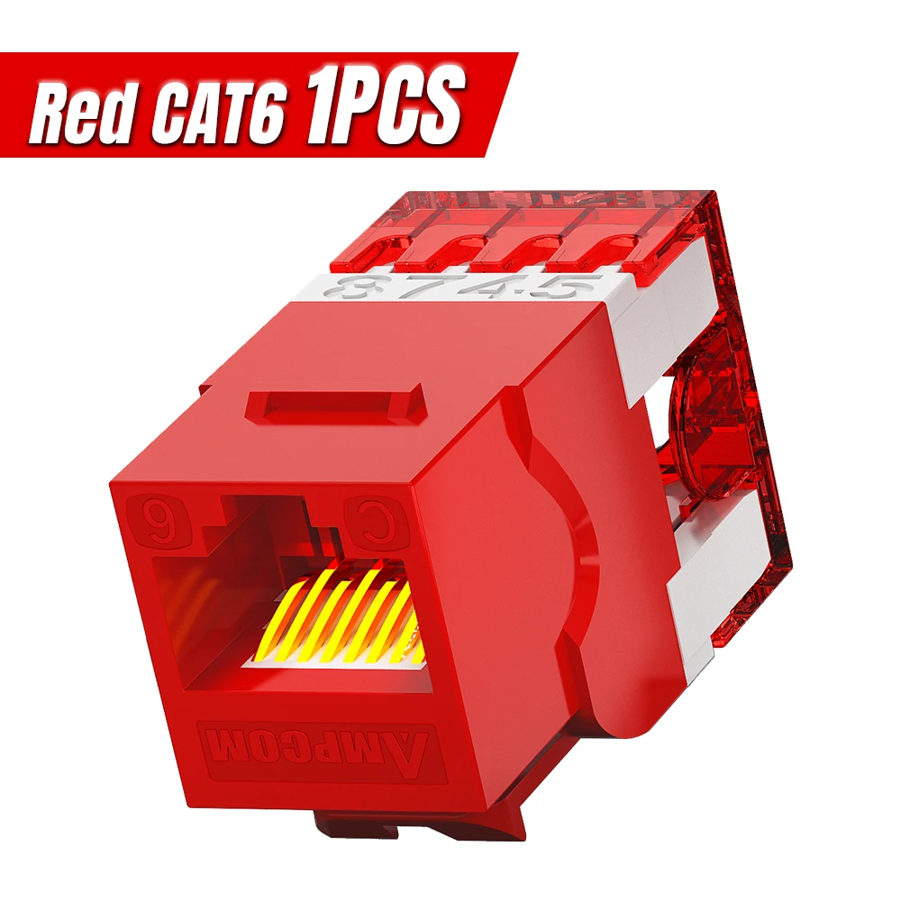 Variant: CAT6 red 1PCS