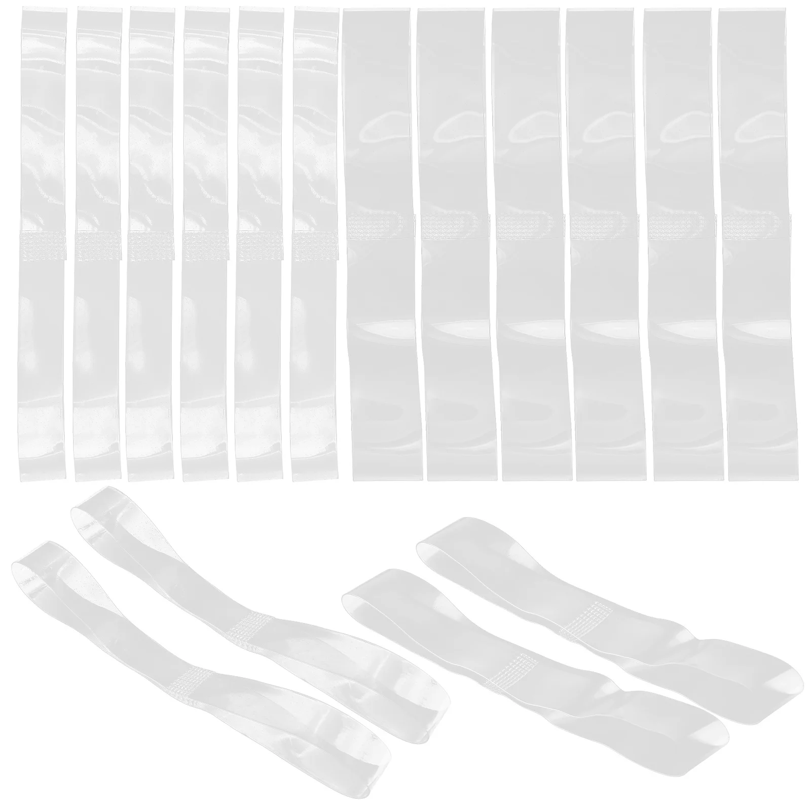 8 أزواج من أشرطة الكعب المرنة الشفافة المتينة تثبيت أربطة الأحذية عالية الكعب المضادة للانزلاق استبدال الملحقات حزام الحذاء #6