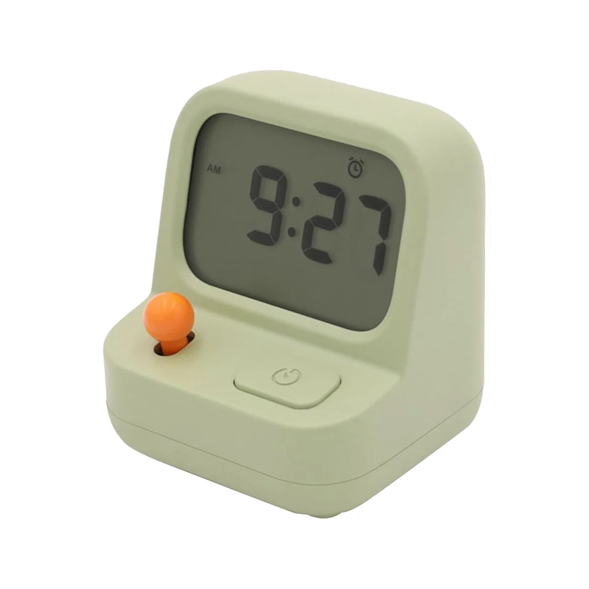 Retro Mini Handheld Game Machine Alarm Clock Kids Cute Digital Clock Multi Function Countdown Snooze Desk Table Clock