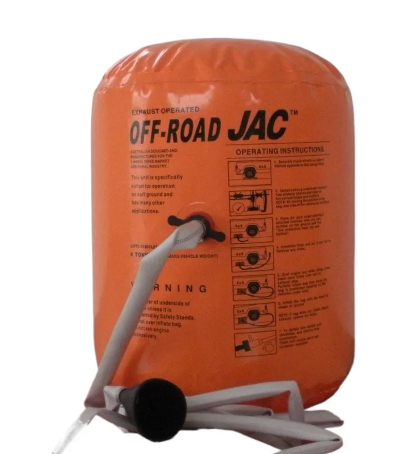 Large Medium Inflatable Jack Exhaust Air Jack 3T 4T  for Car SUV Sedan Wheel Support Jacks Auto Emergency Escape Air Lifting