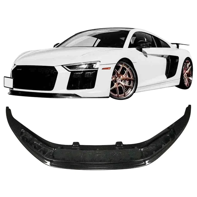 

R8 V10 Facelift Carbon Fiber Front Lip For R8 Gen Kit