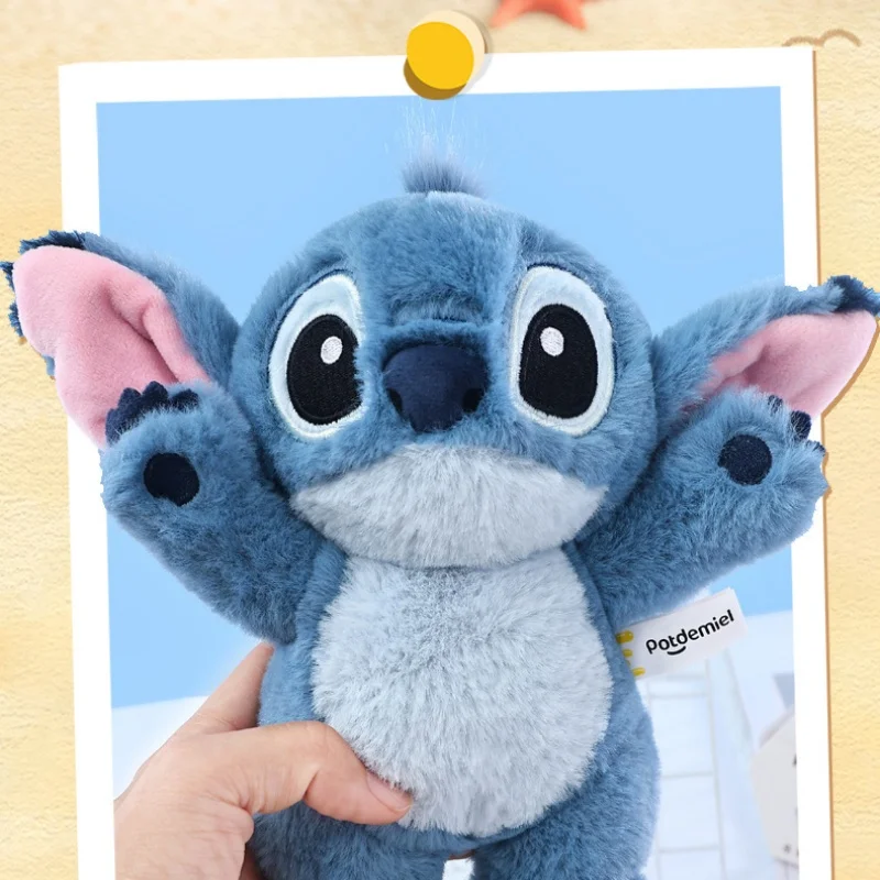 19cm Genuine Disney Stitch Stuffed Plush Dolls Anime Plush Baby Toys Pendant Toys Kawaii Birthday Christmas Gift For Kids