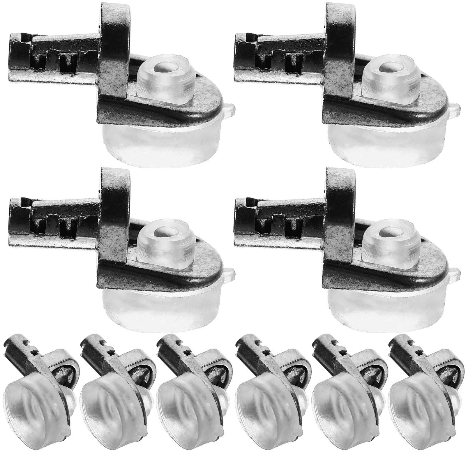 40 قطعة رف زجاجي قوس أوتاد الثقيلة رفوف معدنية دعم خزانة المطبخ المرآب الزجاج الجرف بين قوسين رفوف بين قوسين