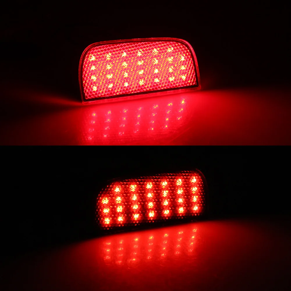 

Warning Rear Bumper Reflector Light for 10th Gen Honda Civic 2016-up Sedan or Coupe LED Brake Taillight Turn Signal Lamps, 2PCS