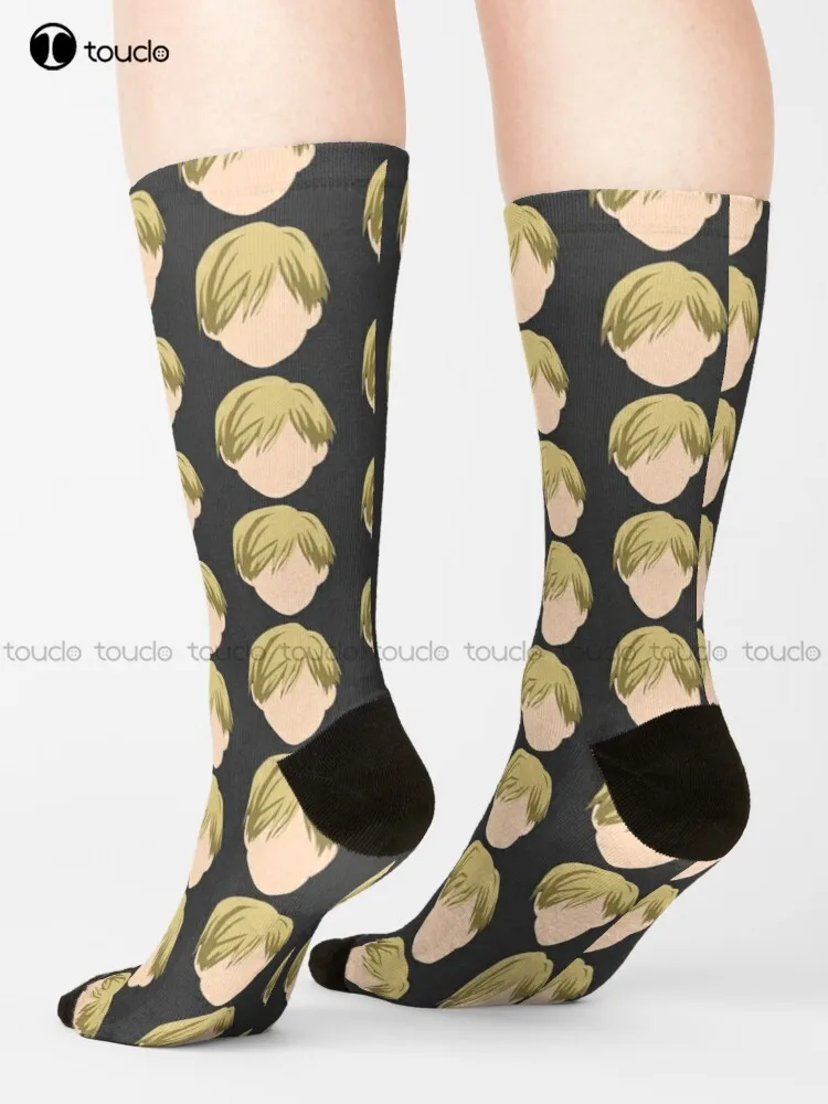 Neito Monoma Mha Socks Women Socks Street Skateboard Socks 360° Digital Print Design Cute Socks  New Popular Funny Gift