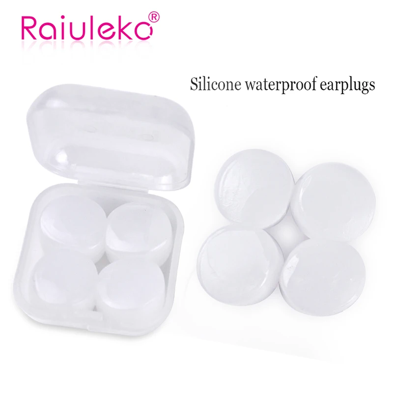 8/16PCS Reusable Soft Silicone Earplugs Waterproof Noise Ear Plugs Accessories Sleeping Swimming Traveling Work Noise Reduction