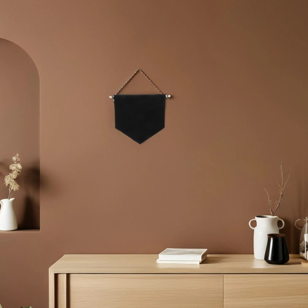 

5pcs Wall Mounted Pin Storage Banner Enamel Badge Holder For Home Office Shop Display Lightweight Cloth Wood Easy Install