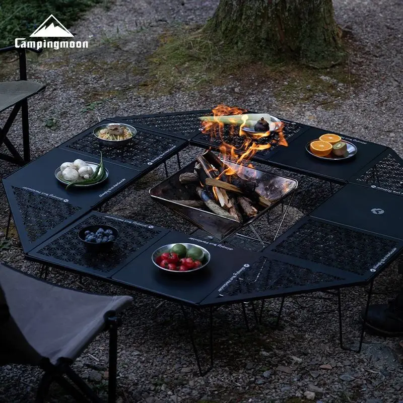 

Stainless Steel 304 Bowl Plate Dish Camping Cookware Set Japan Korea Style BBQ Outdoor Dish 8 Piece With Plate Set