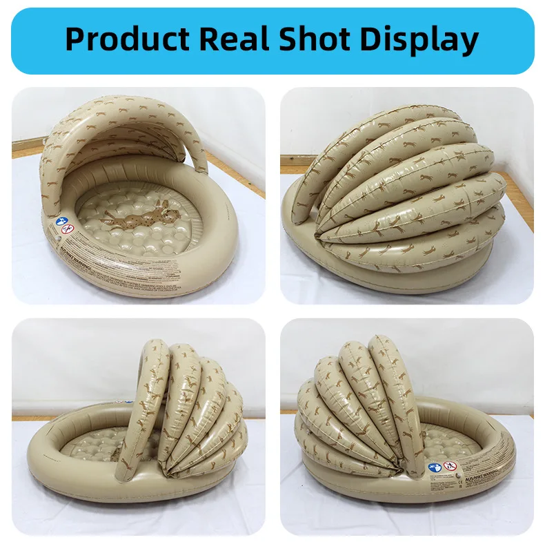 สระว่ายน้ํา Rafts Inflatable Ride-ons เล่นน้ําสนุกพับโซฟา PVC พอง Lounge ลอยฤดูร้อนสระว่ายน้ําชายทะเลของเล่นชายหาด 90 ซม.