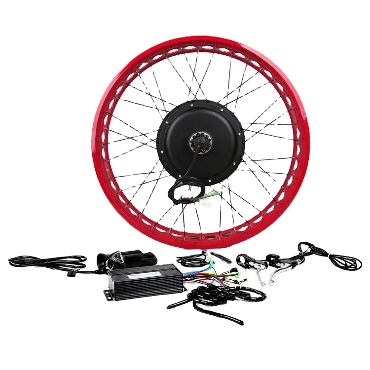 Hot selling：19inch 21inch Motorcycle Wheels 250w to 8000w  Bicycle  Conversion Kit  for Ebike view 4