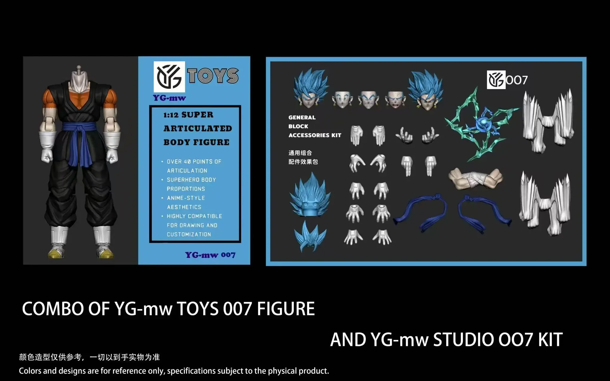 IN VOORRAAD OC Speelgoed Dragon Ball SHF Super Saiyan SSJ Veggetoo Son Goku Vegito 3.0 Figuur Body Anime Actiefiguren Modellen Gift Speelgoed