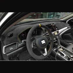 Custom Car Dashboard Cover Wrap in Alcantara for Honda Accord 10 X INSPIRE 2018 2019 Car Accessories