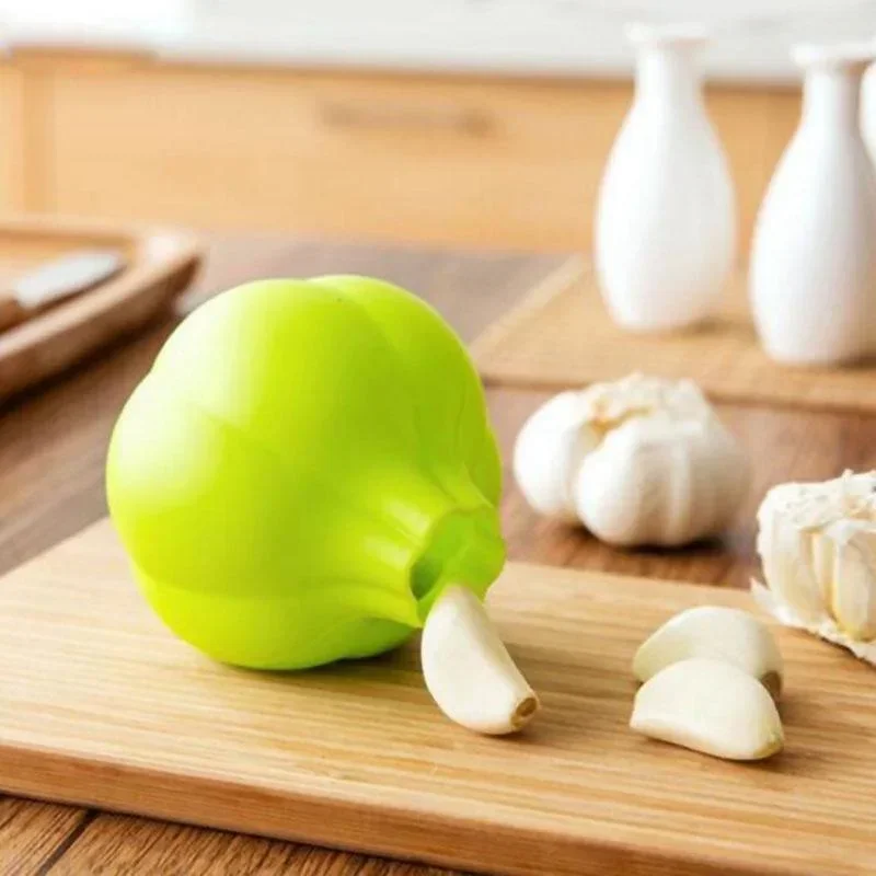 Garlic Peeler Kitchen Silicone Soft Garlic Peeler Garlic Peeling Tool Simple Convenient Kitchen Gadgets  accessoires de cuisine