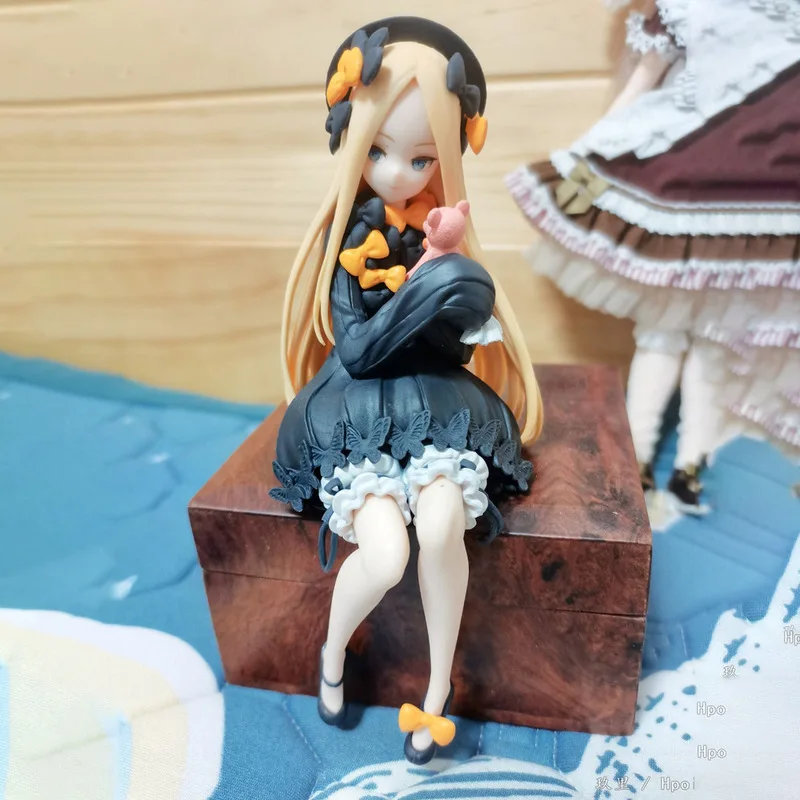 15cm Anime Fate Fgo Grand Order Abigail Will Iams Figure Noodle Stopper Figure Sitting Model Toy Gift Collection Action Figure