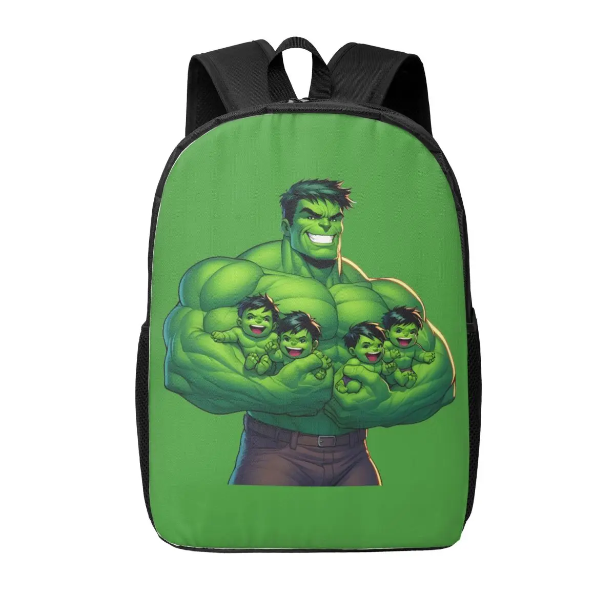 

Custom Hulk Cartoon Backpack for Men Women School College Student Bookbag Fits 15 Inch Laptop Bags