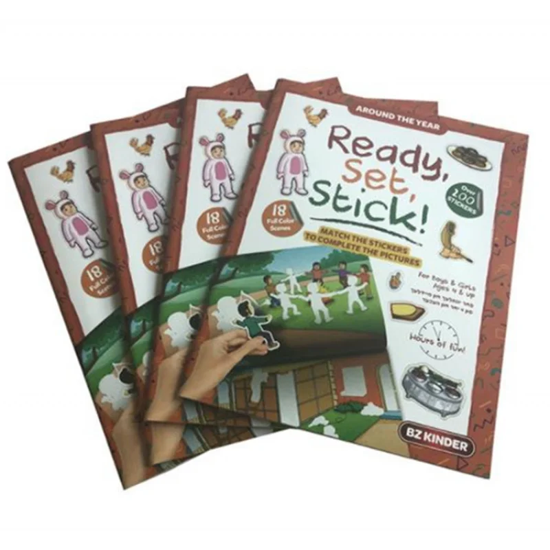 

Custom Cheapest High Quality Full Color Education Children Book hardcover kids Book Printing publishing in China