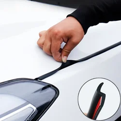 KMIND Universal Car Hood Sealing Strip Waterproof Rubber Hood Gap Filler Noise Insulation Auto Engine Cover Seal Strip