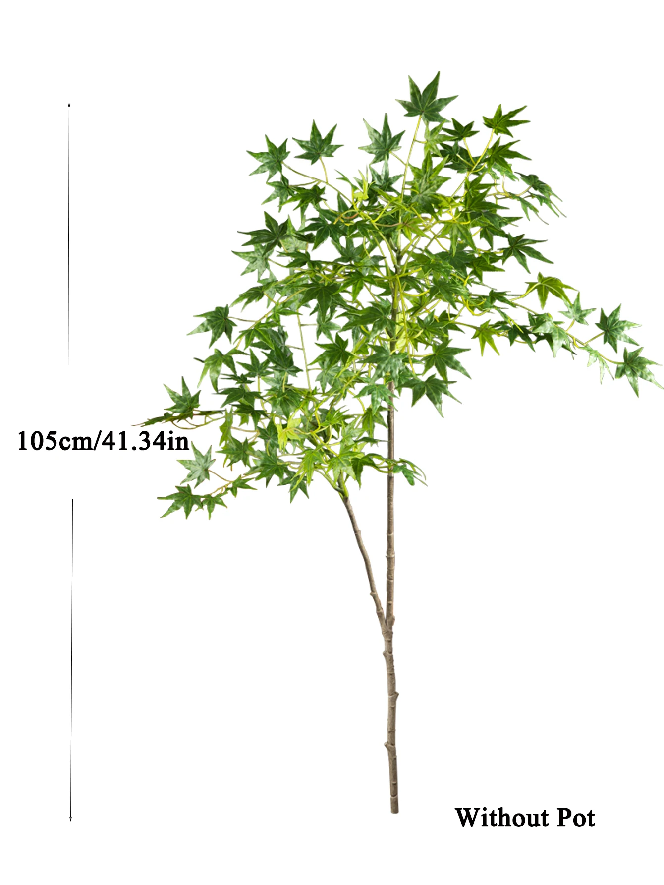 70–140 cm künstlicher Ahornbaum, gefälschte japanische Pflanzen, hoher Ahornzweig, Seidenhuhnklaue, Ahornblätter für Zuhause, Garten, Raumdekoration – Detail 16