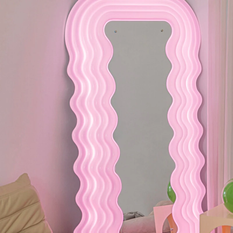 

Strawberry Mirror Dressing Full Body Floor Mirror Intelligent APP Gradient Light Fill