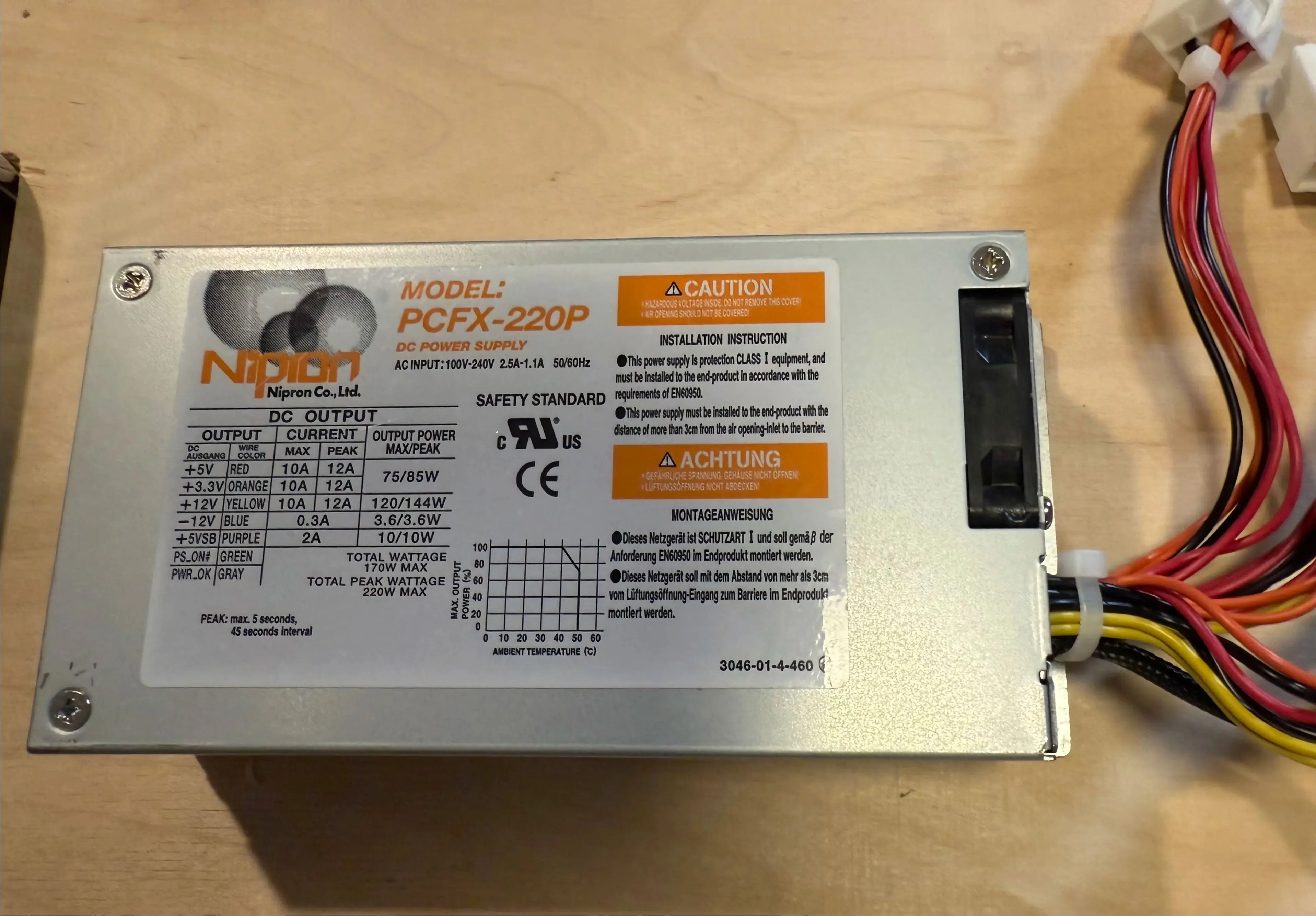 JVS Arcade Power Supply for SEGA Naomi / Triforce / Chihiro