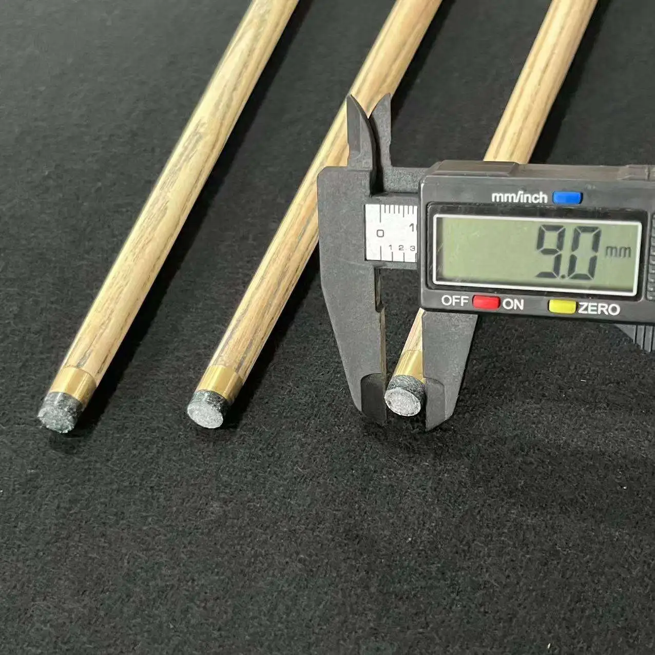 وصول جديد أفضل سعر الرماد الخشب 57 "9mm3/4 سبليت جديلة البلياردو السنوكر جديلة عصا