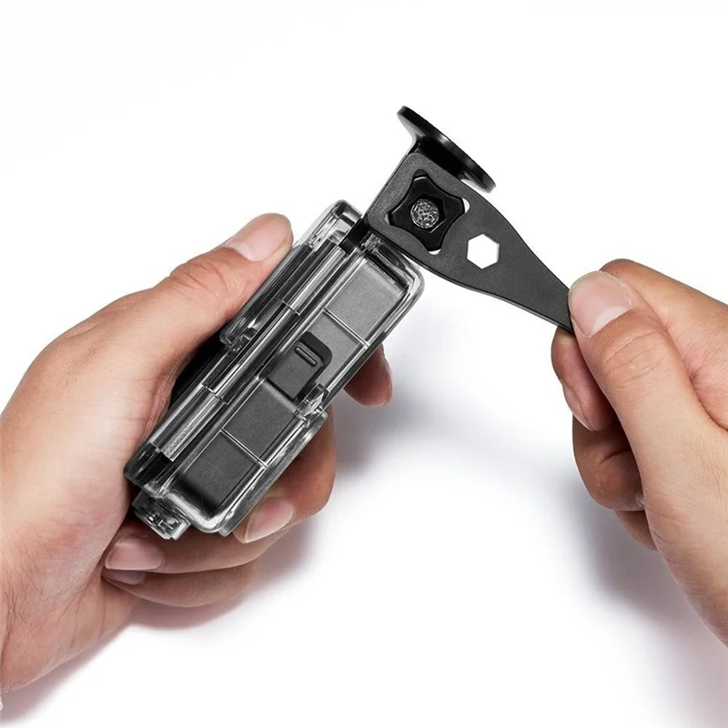 حافظة حماية مقاومة للماء للغوص لكاميرا DJI Osmo Action 2 Action 60 متر حافظة واقية تحت الماء مع فلتر