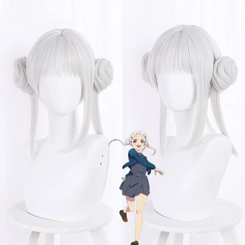 

Halloween Anime Cosplay Wigs Love Live Superstar Liella Arashi Chisato 35cm Short Synthetic Hair + Wig Cap with Rose net liner