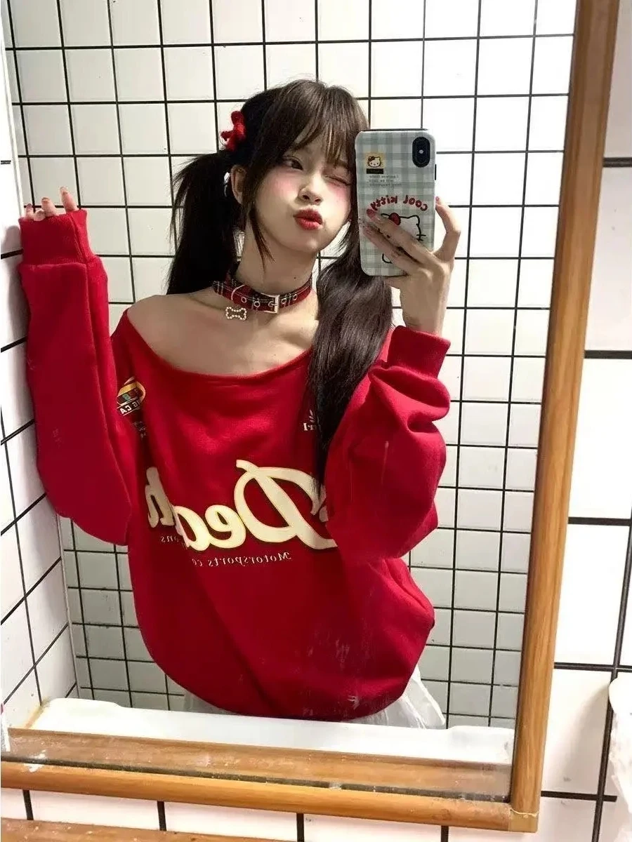 

Loose Women's Faionable Color Spring New Sle Streetwear ort Sve Printed Top round Ne Design Cotton 00%