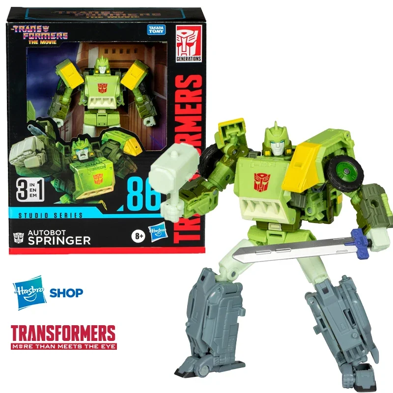 

In-Stock Hasbro Transformers Studio Series Leader The Transformers: The Movie 86-30 Springer Action Figure Collectible Model