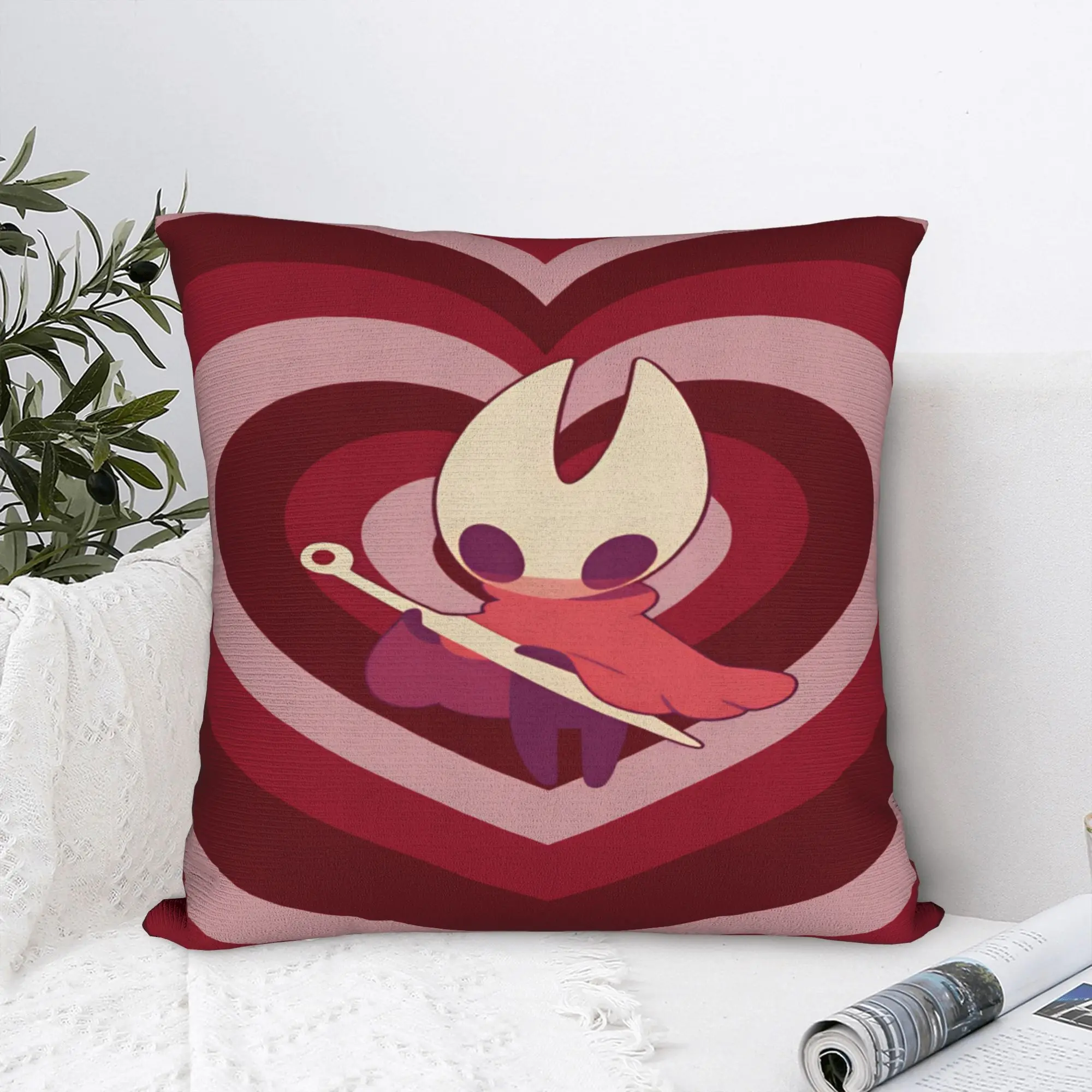 Hornet Hollow Knight Silksong  Pillow Cover  Print Cushion Cover Cute Funny Pillow Case For Sofa Car Home Decor