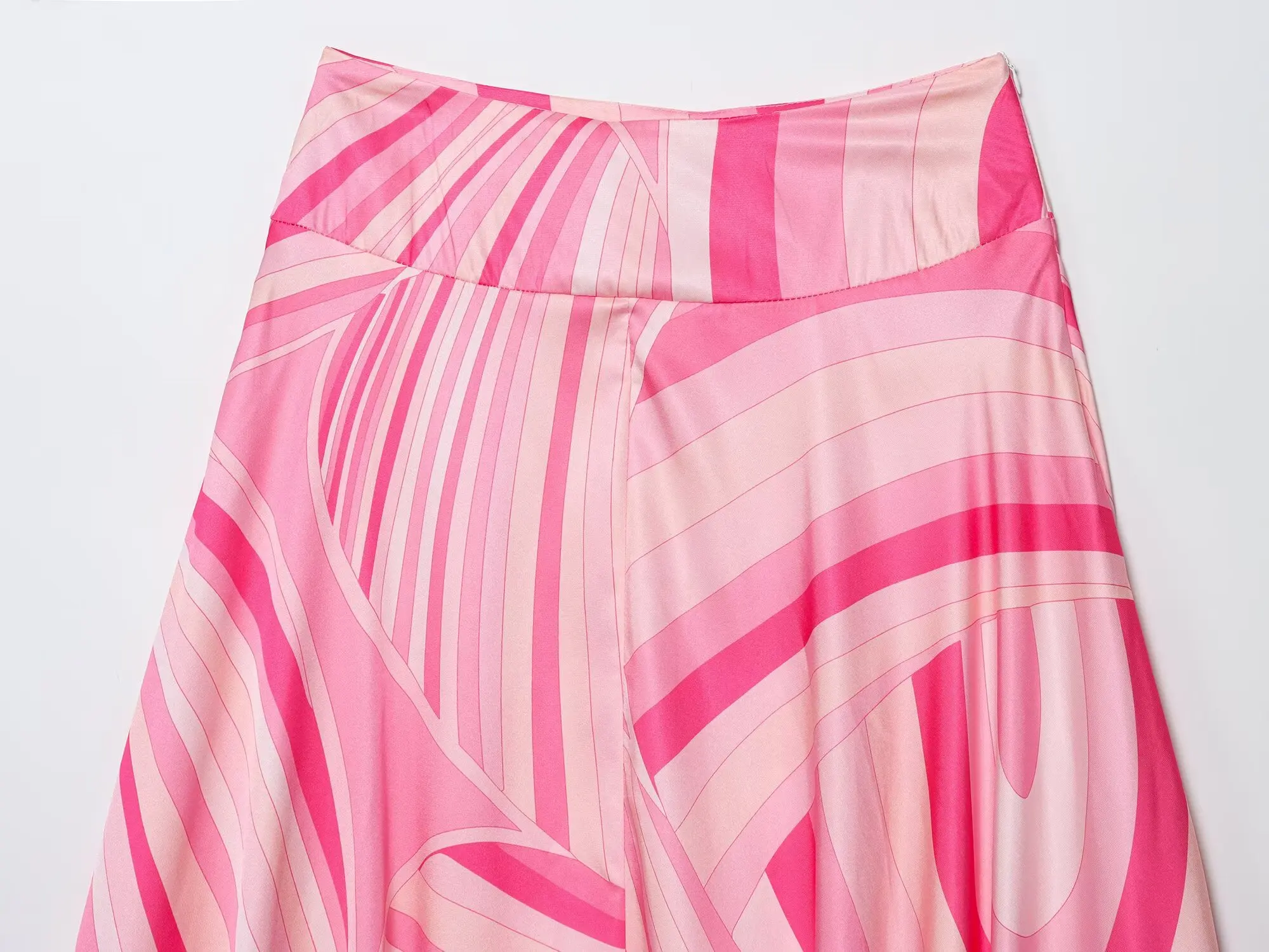 KONDALA Damen Trendiges Bedrucktes Rock-Set 2026 Sommer Elegantes Urlaubs-Chic-Set Hemden mit Reversknöpfen, Weit Plissierter Midirock – Detail 22