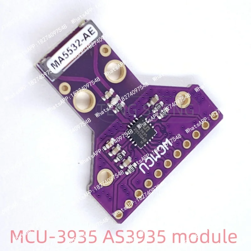 DC2.4-5.5V .MCU-3935 AS3935 module Lightning sensor Lightning Lightning detection distance of storm