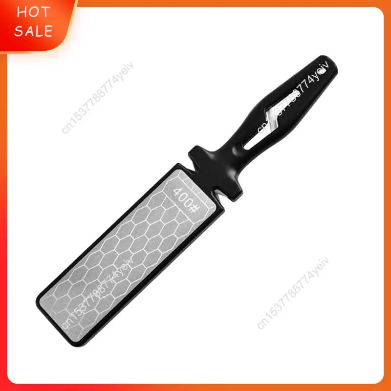 Mesh Pottery Double-Sided Emery Whetstone Knife Sharpener Ultra-Fine Household Sharpener/Kitchensharpening Tool A62X