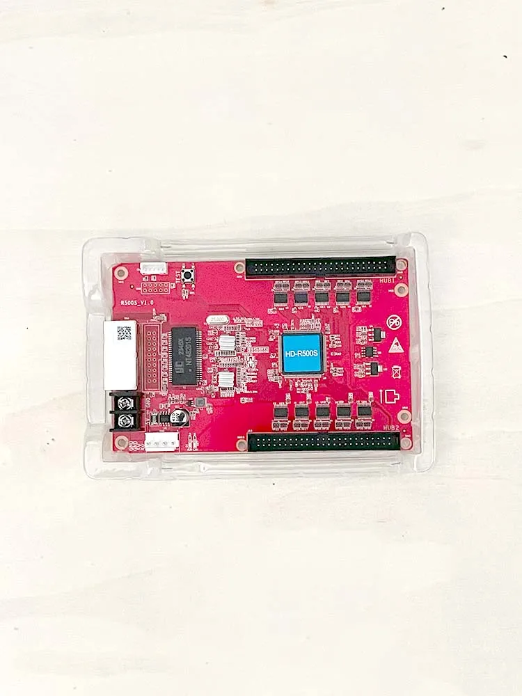 HD-R500S Full Color Synchronous and asynchronous universal LED Display receiving card With 2 lines 50PIN HUB Port