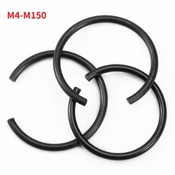 M4-M150 GB895.1 Round Wire Snap Rings For Hole Steel Wire Ring For Hole Stop Ring Circlips