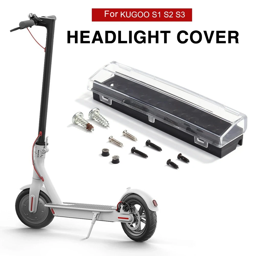 Headlamp Housing Shell For KUGOO S1/S3 Electric Scooters - LED Headlight Housing Shell High-Quality Plastic Lightweight