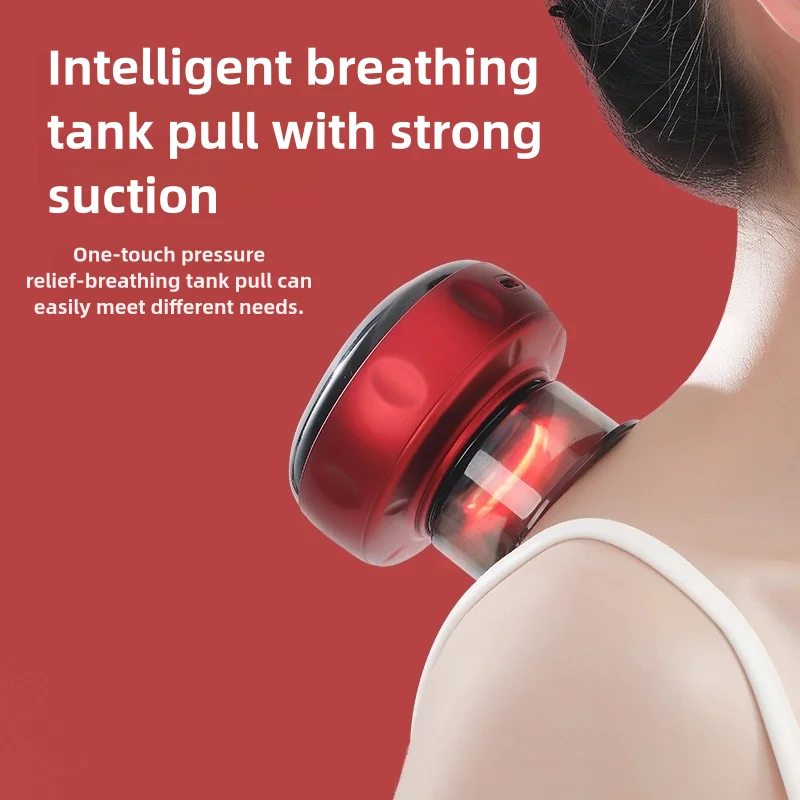 

Multi-Functional Cupping Device with Strong Suction, Smart Regulation, PI Heat Conduction, Long-Lasting Power