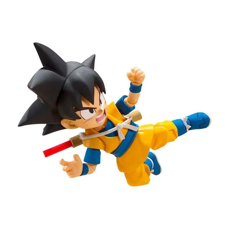 In Stock Original BANDAI S.H.Figuarts SHF Dragon Ball SON GOKU (MINI) -DAIMA- อะนิเมะ Action Figures ของเล่นคอลเลกชันของขวัญ