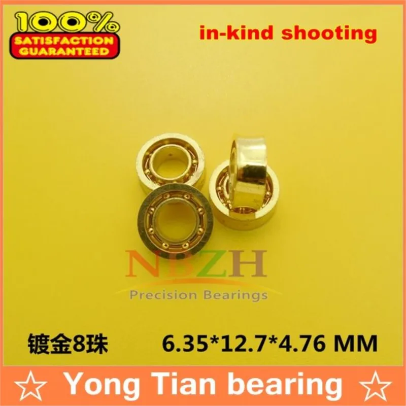 10 balls R188 KK bearings 6.35*12.7*4.762mm KK Specifications KKR188 yoyo ball KKJ 24k Gold bearings