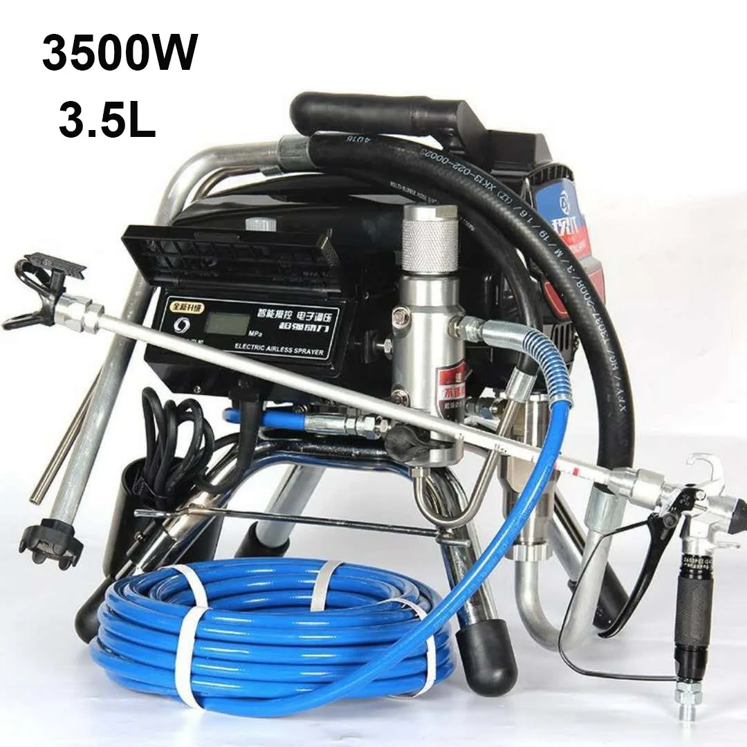 

3500w 3.5L Professional High-pressure Airless Spraying Machine Electric Paint Sprayer Painting Tool Airless Spray Gun 595 495